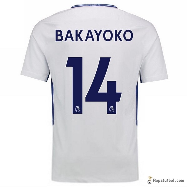 Camiseta Chelsea Replica Segunda Ropa Bakayoko 2017/18